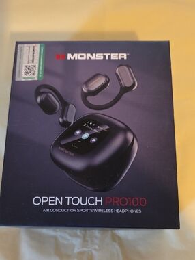 Monster Open Touch PRO100 Air Conduction Headphones - Black